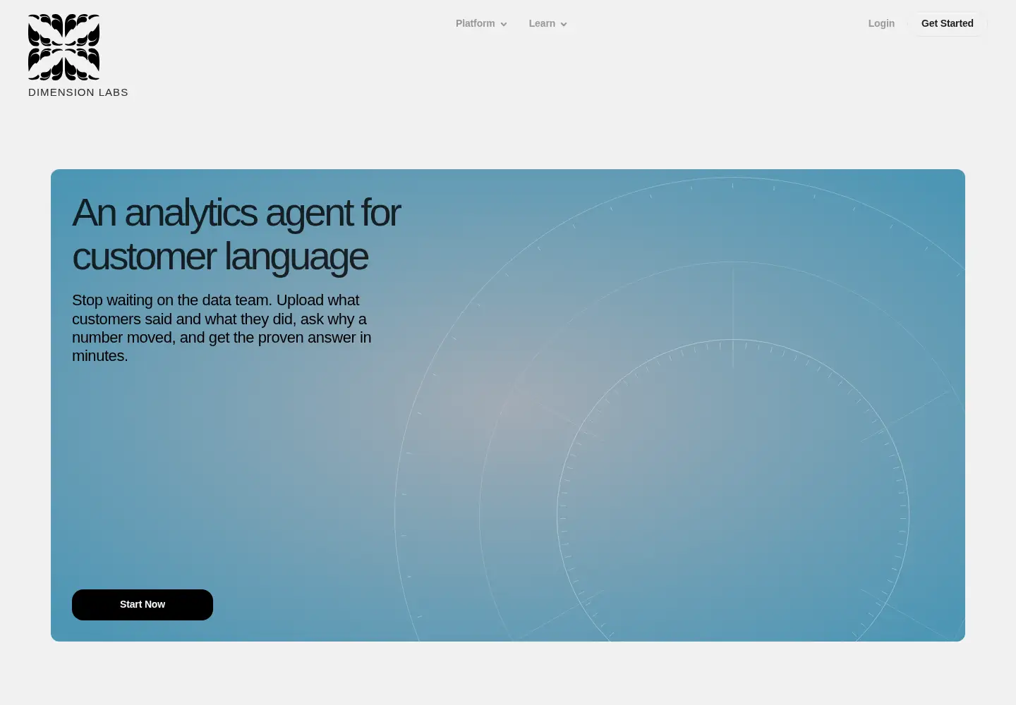 Screenshot of dashbot.io