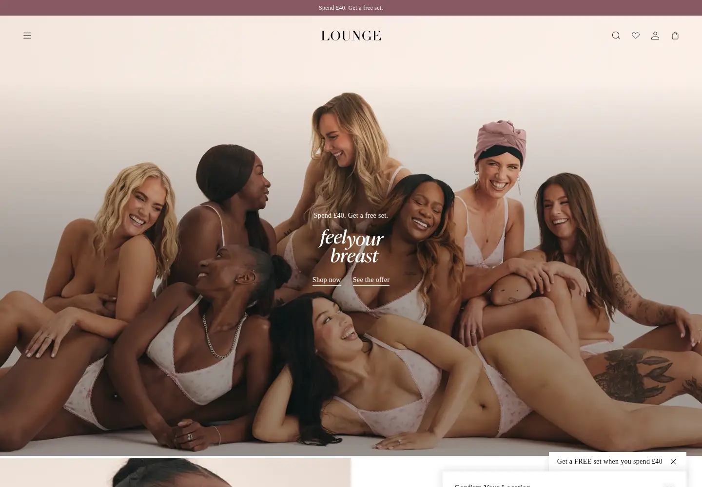 Screenshot of lounge.com