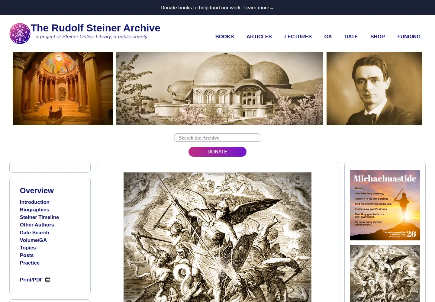 Screenshot of rsarchive.org