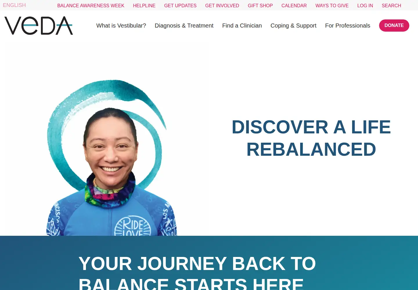Screenshot of vestibular.org