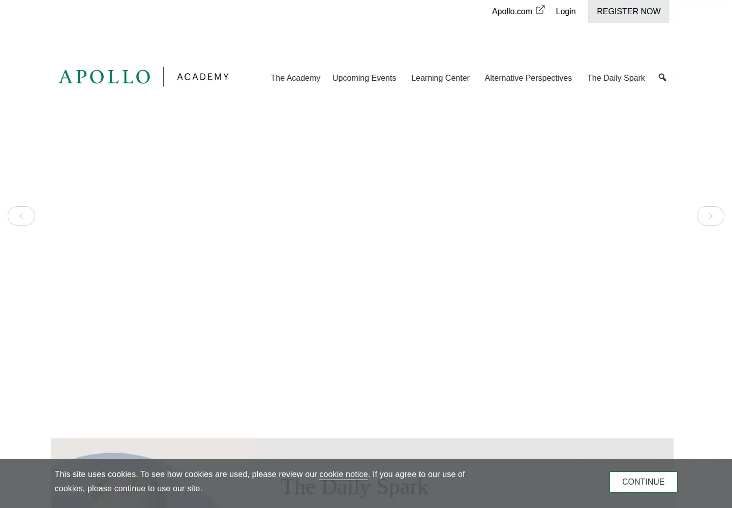 Screenshot of apolloacademy.com