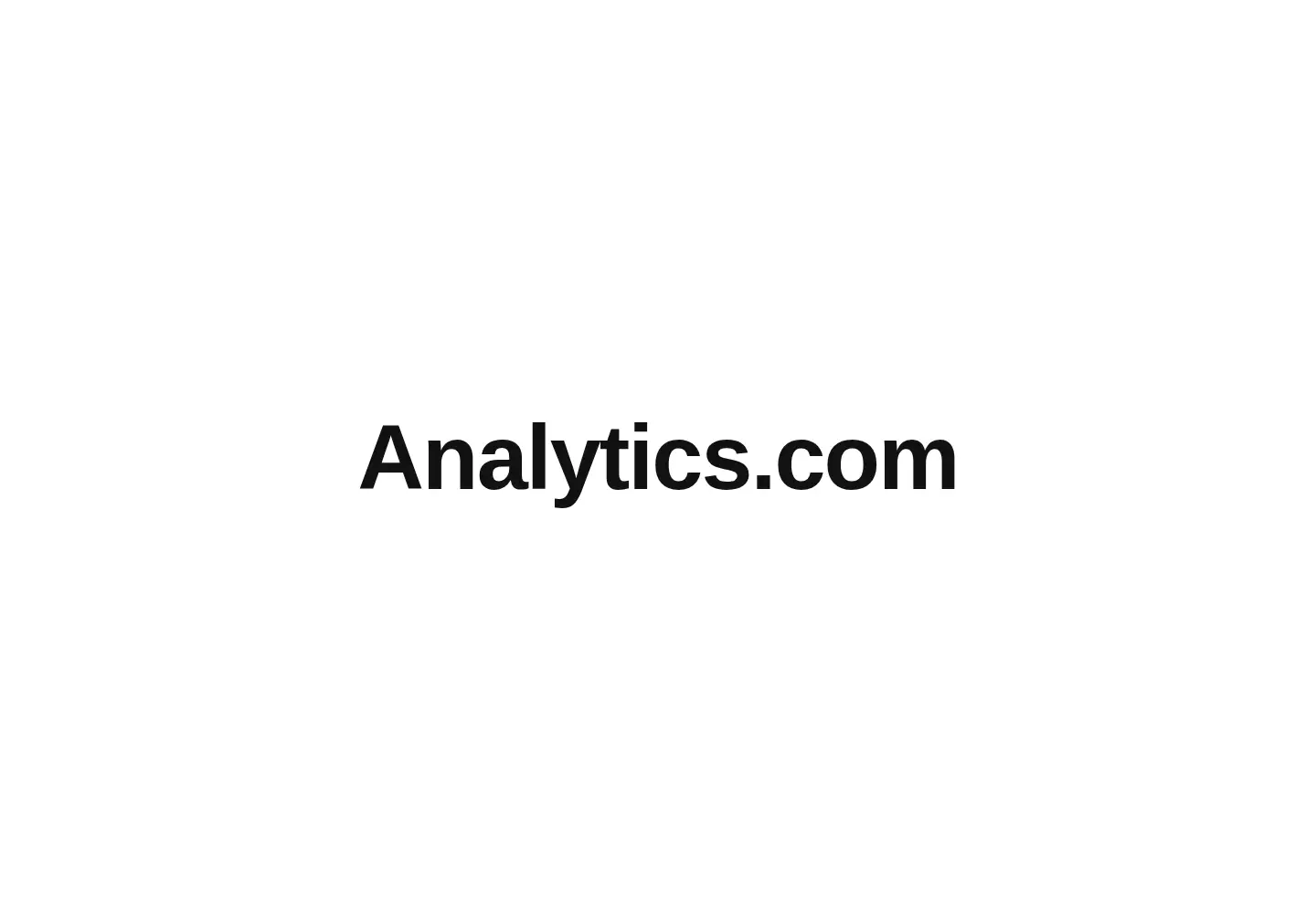 Screenshot of analytics.com