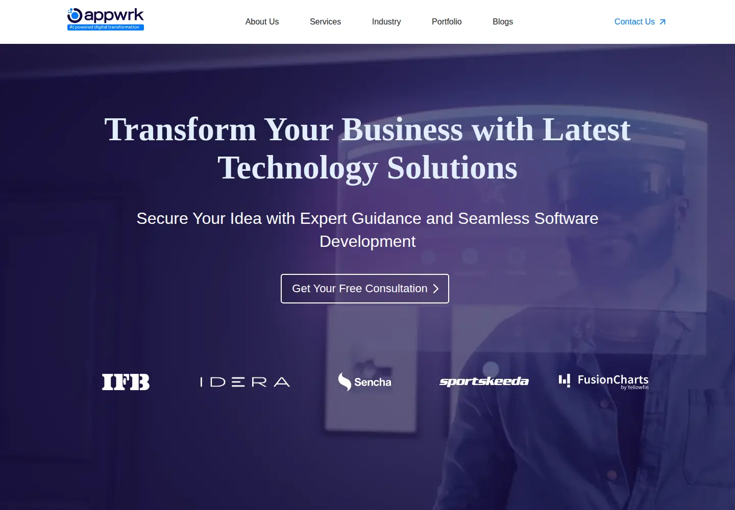 Screenshot of appwrk.com