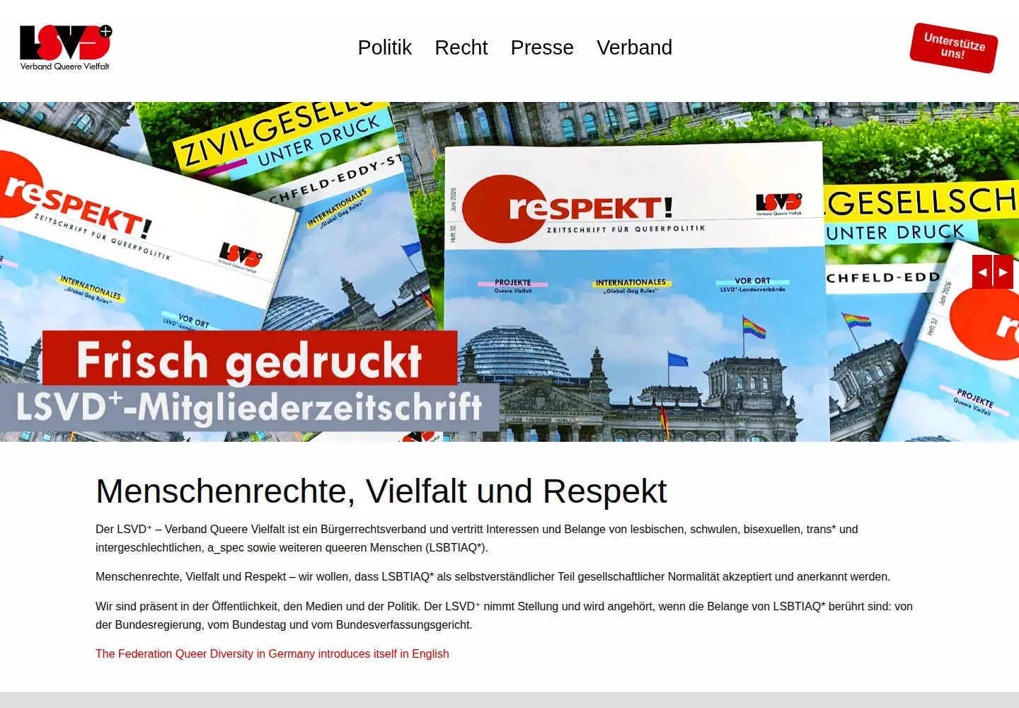 Screenshot of lsvd.de