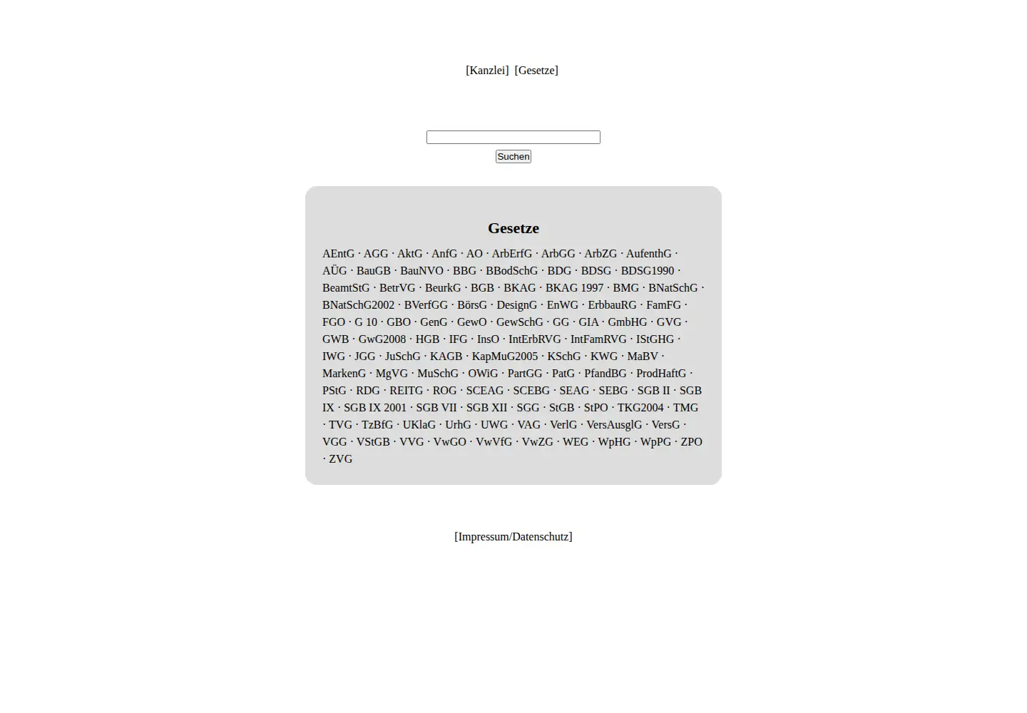 Captured homepage of lexetius.com in the current scan