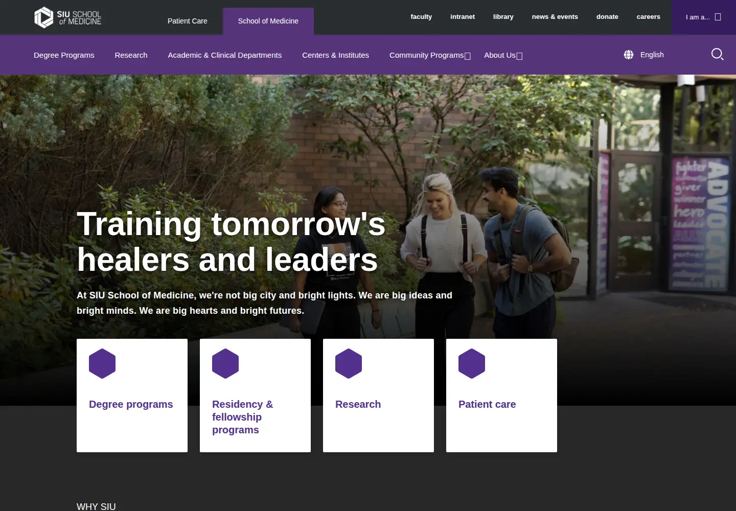 Screenshot of siumed.edu