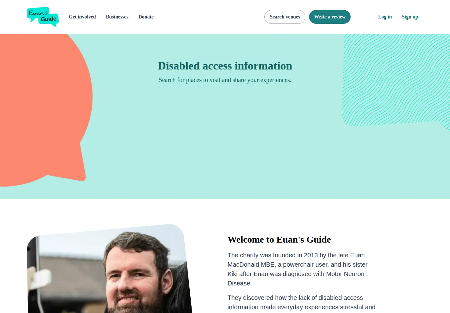 Screenshot of euansguide.com