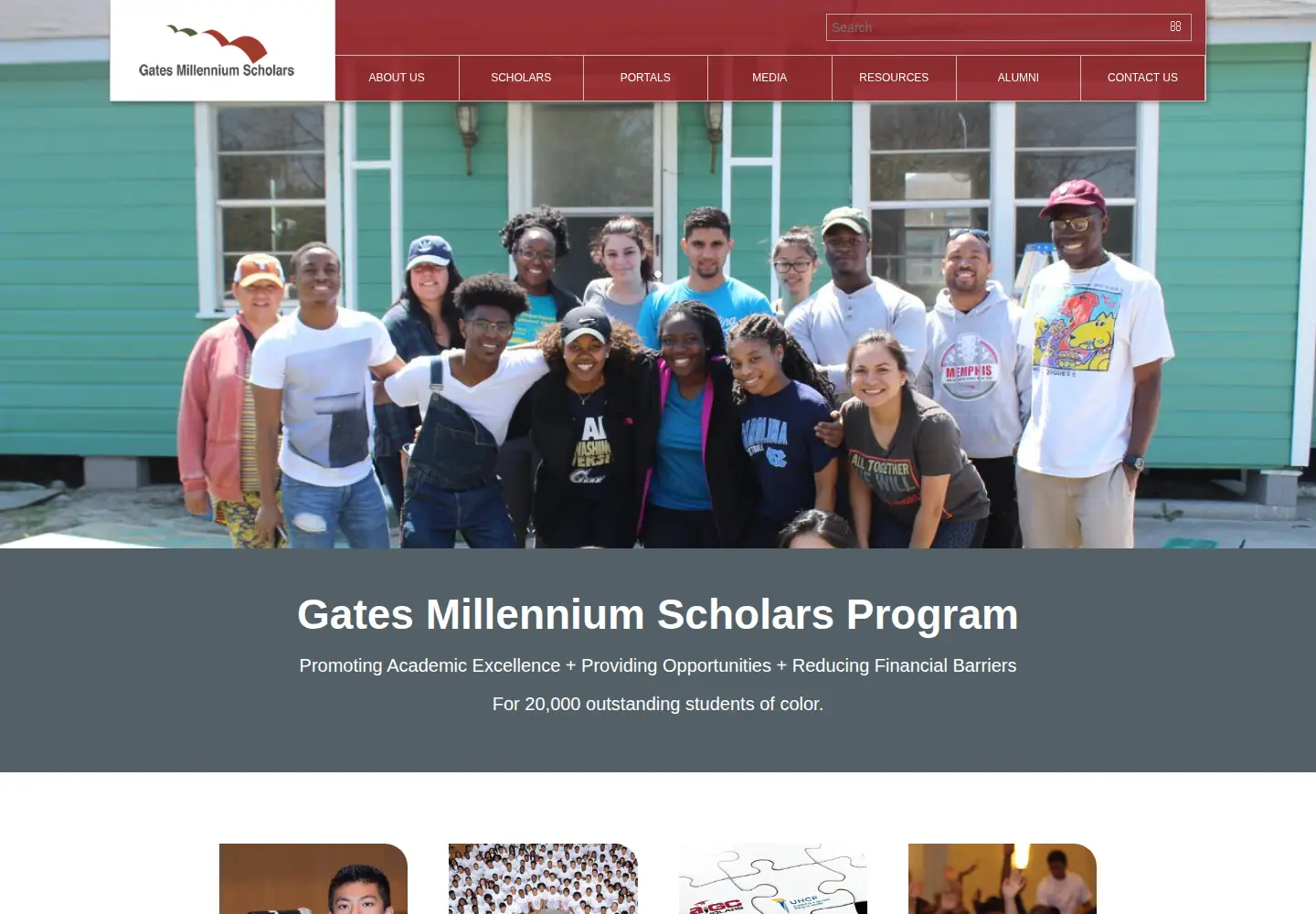 Screenshot of gmsp.org