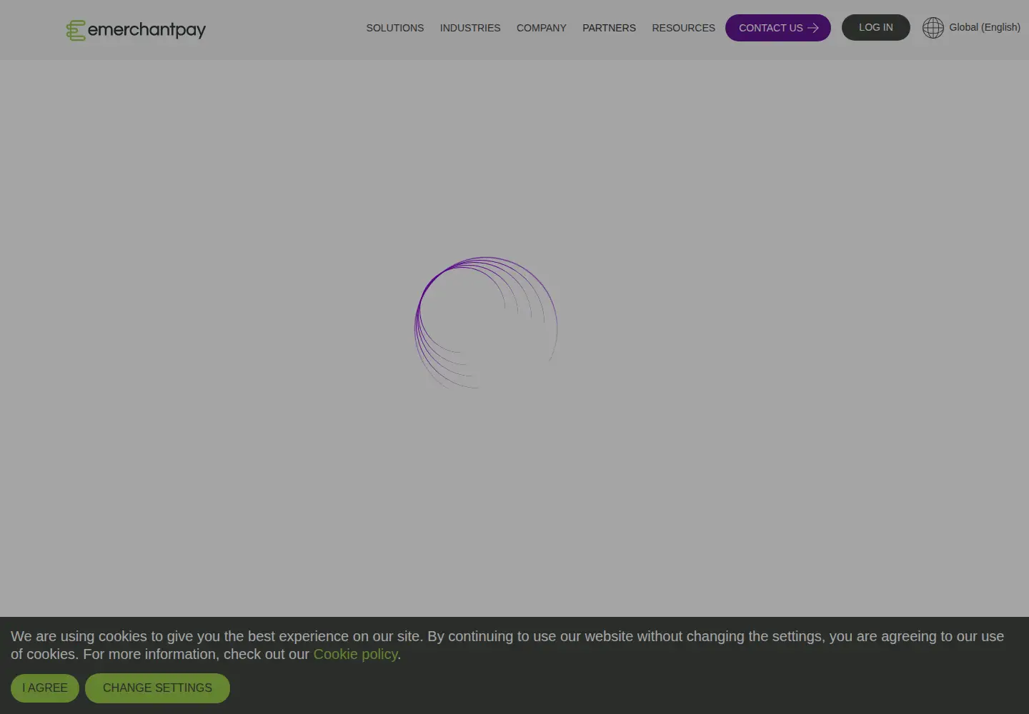 Screenshot of emerchantpay.com