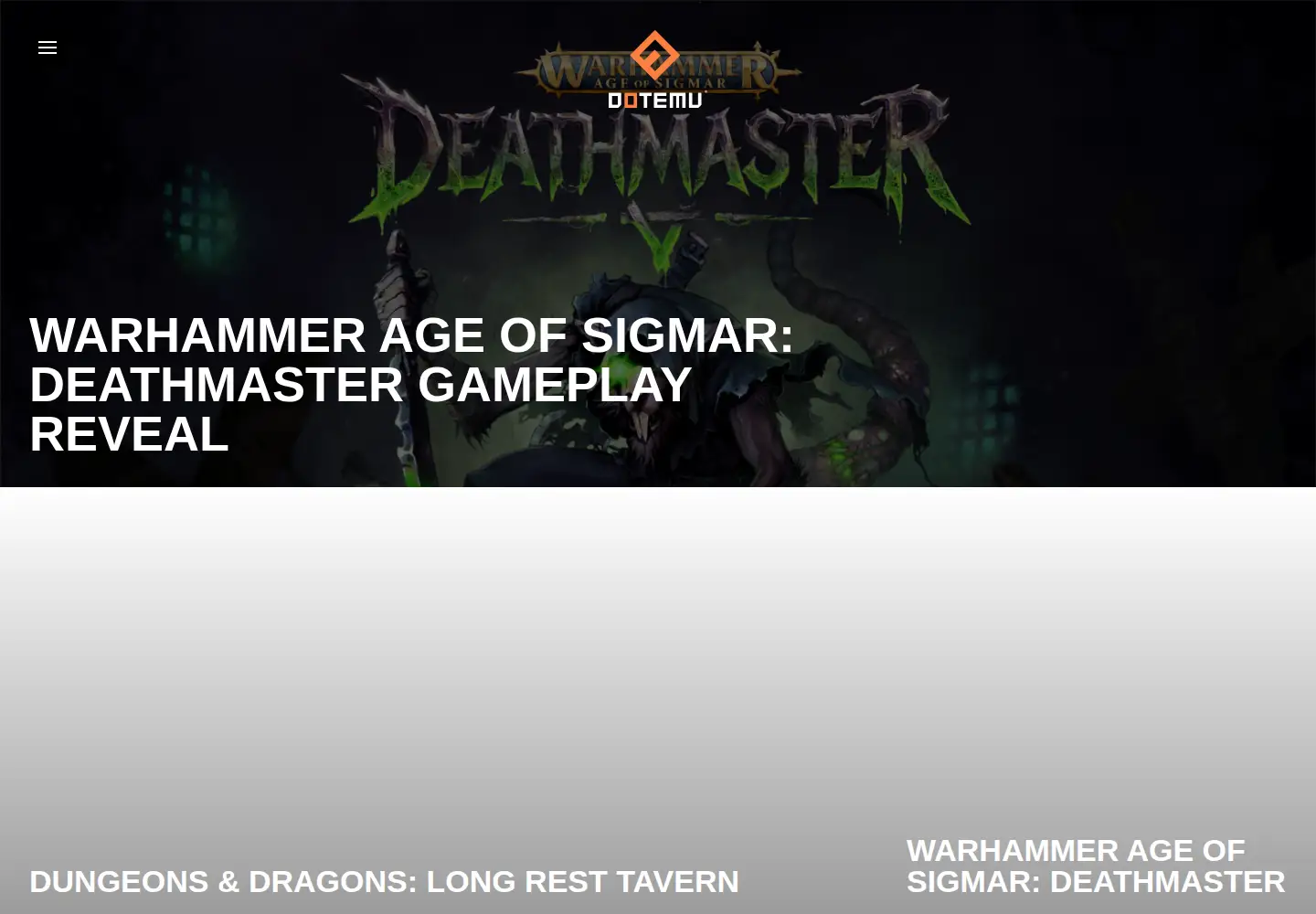 Screenshot of dotemu.com