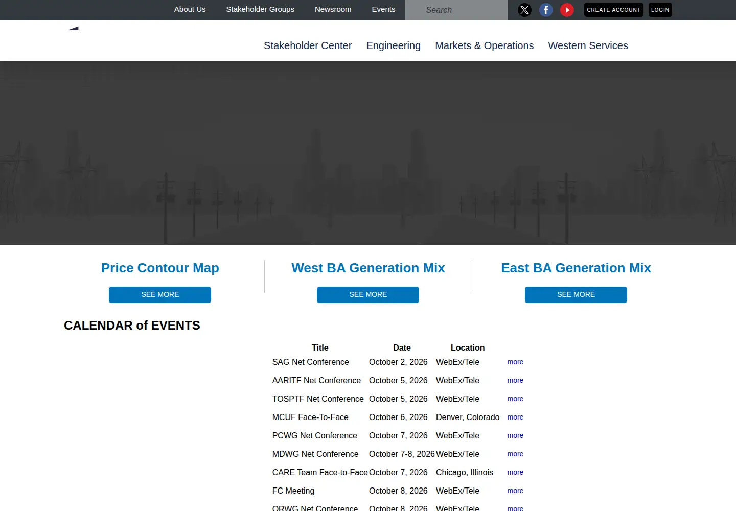 Screenshot of spp.org