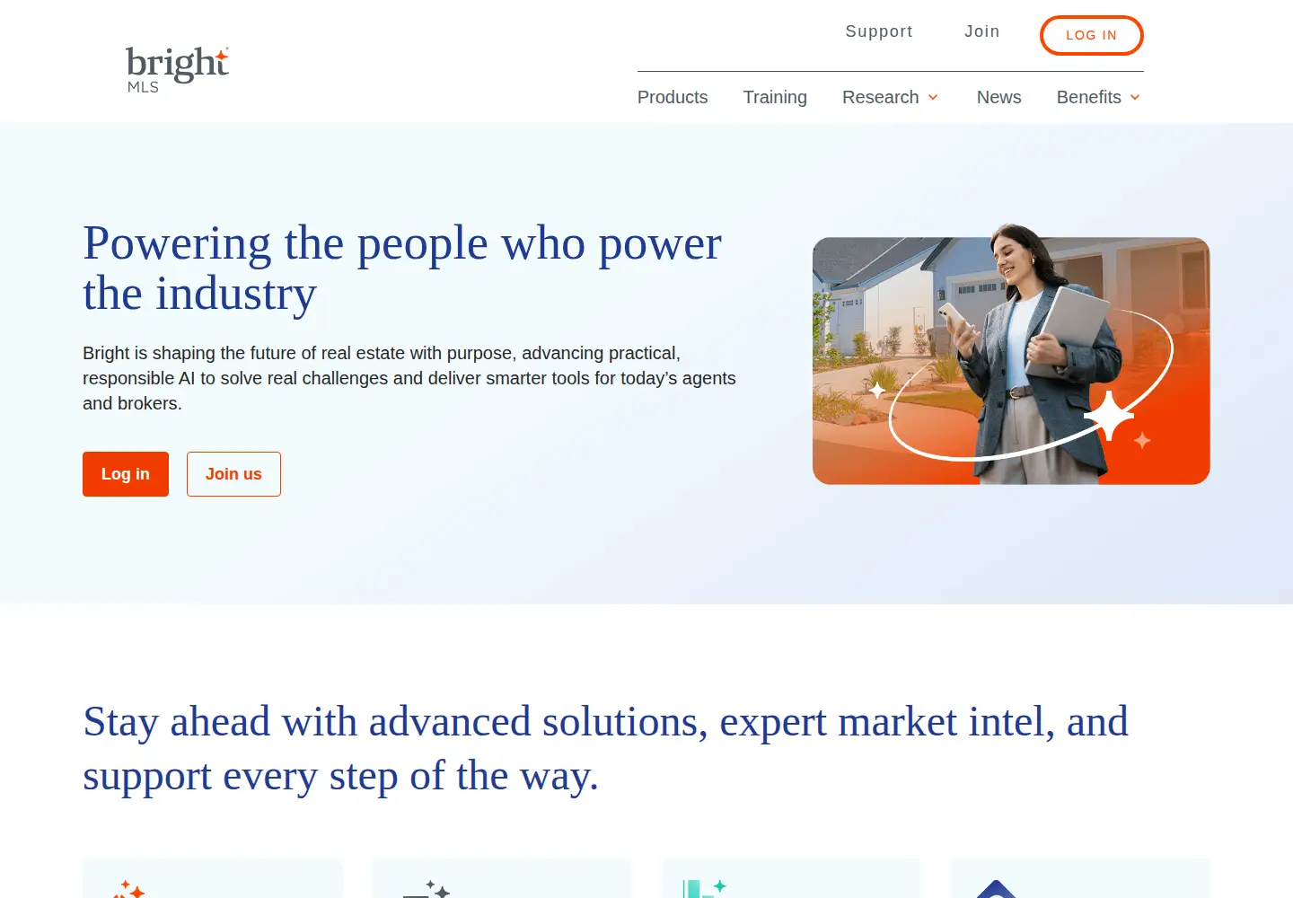 Screenshot of brightmls.com