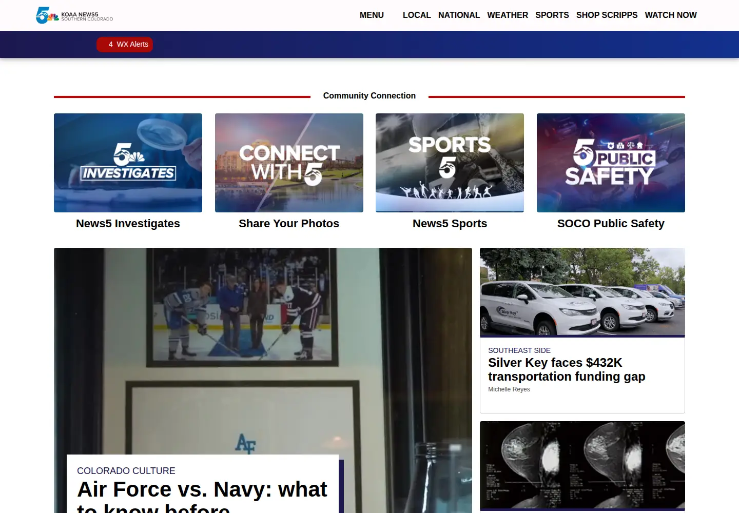 Screenshot of koaa.com