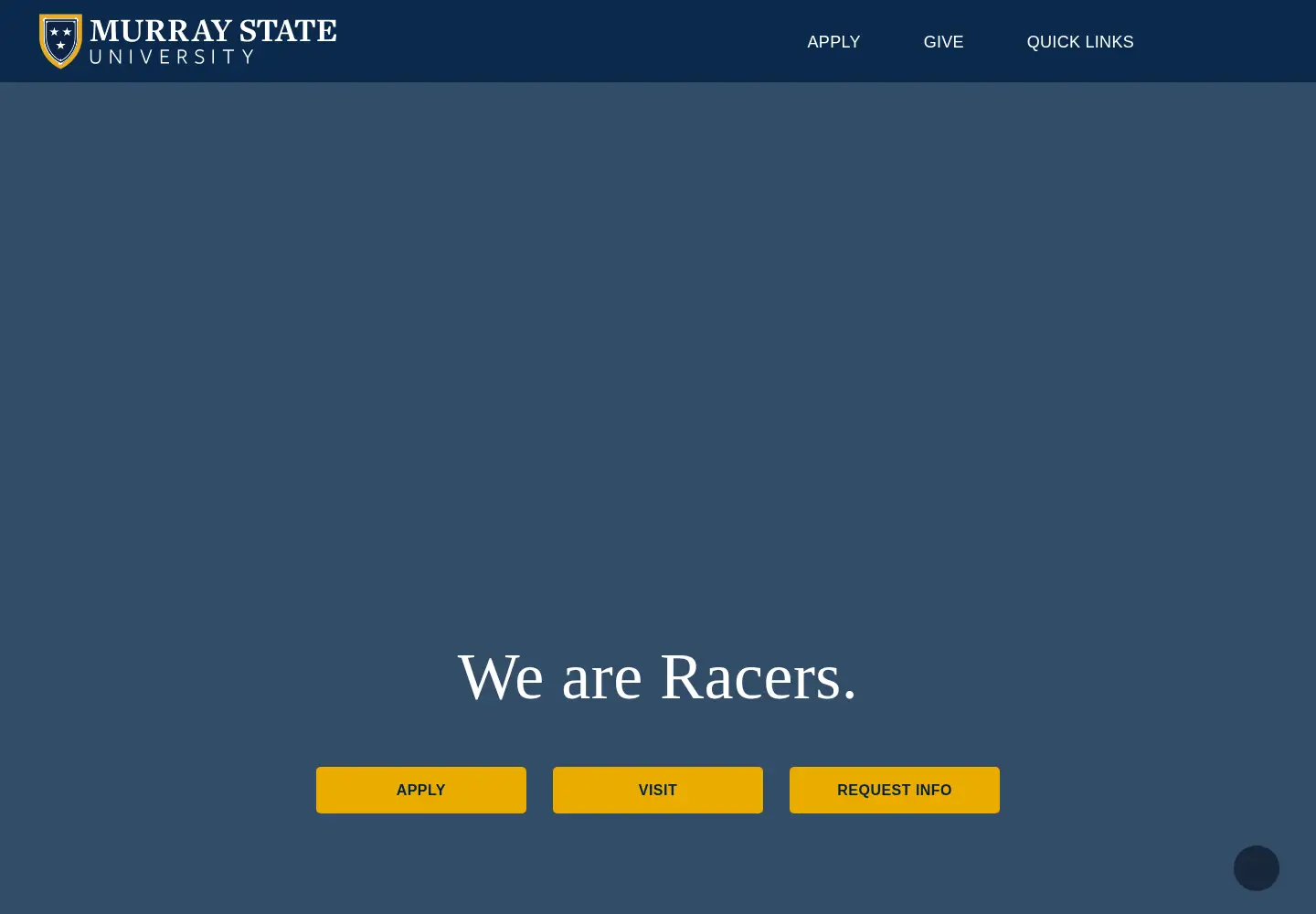 Screenshot of murraystate.edu
