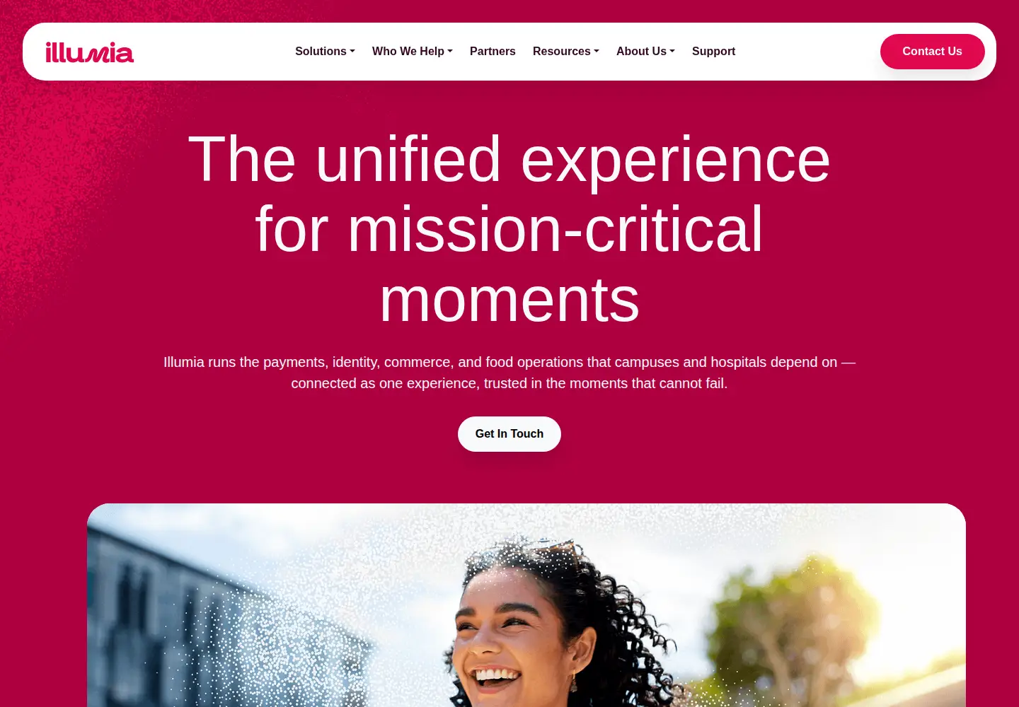 Screenshot of cbord.com
