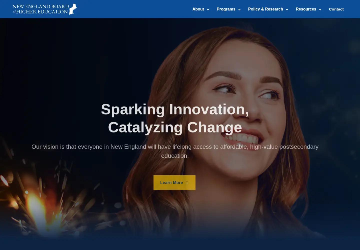 Screenshot of nebhe.org