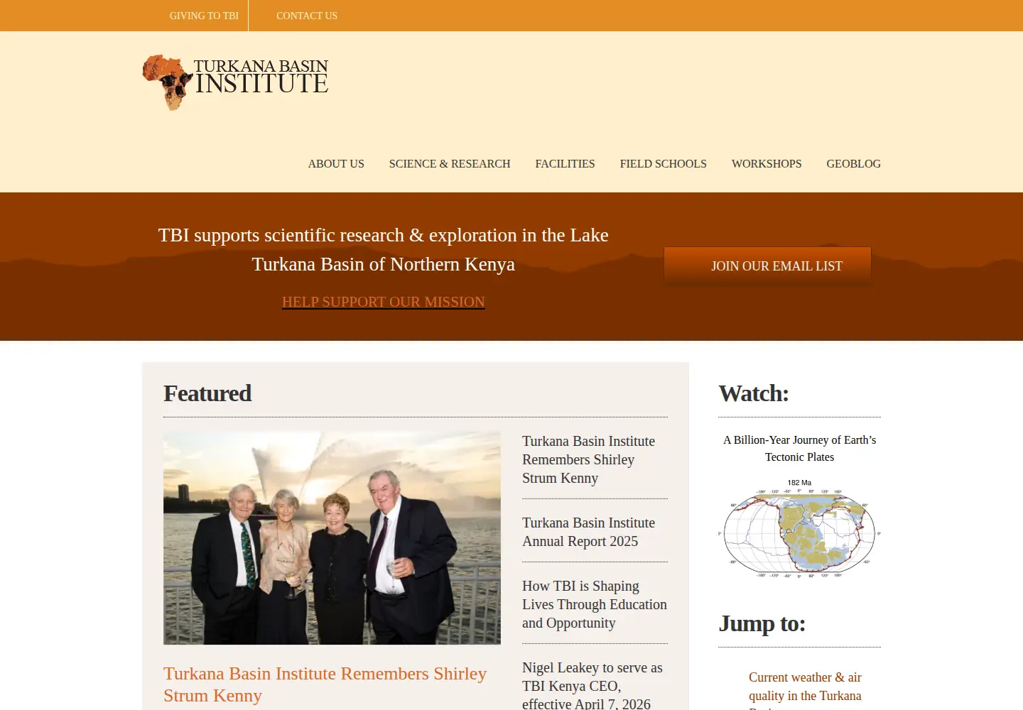 Screenshot of turkanabasin.org