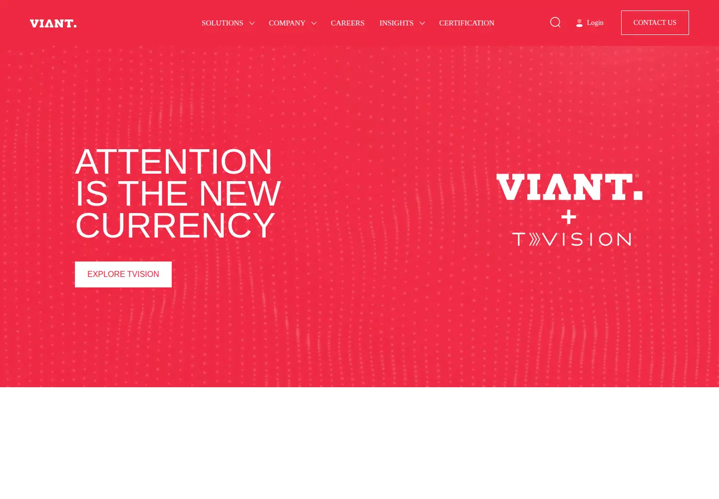 Screenshot of viantinc.com