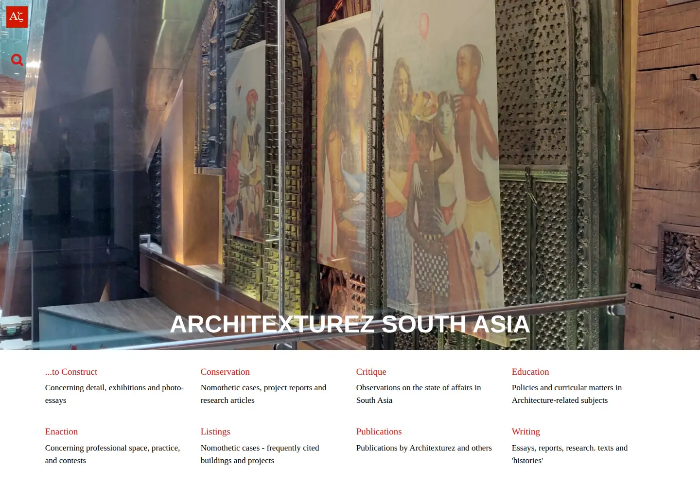 Screenshot of architexturez.net