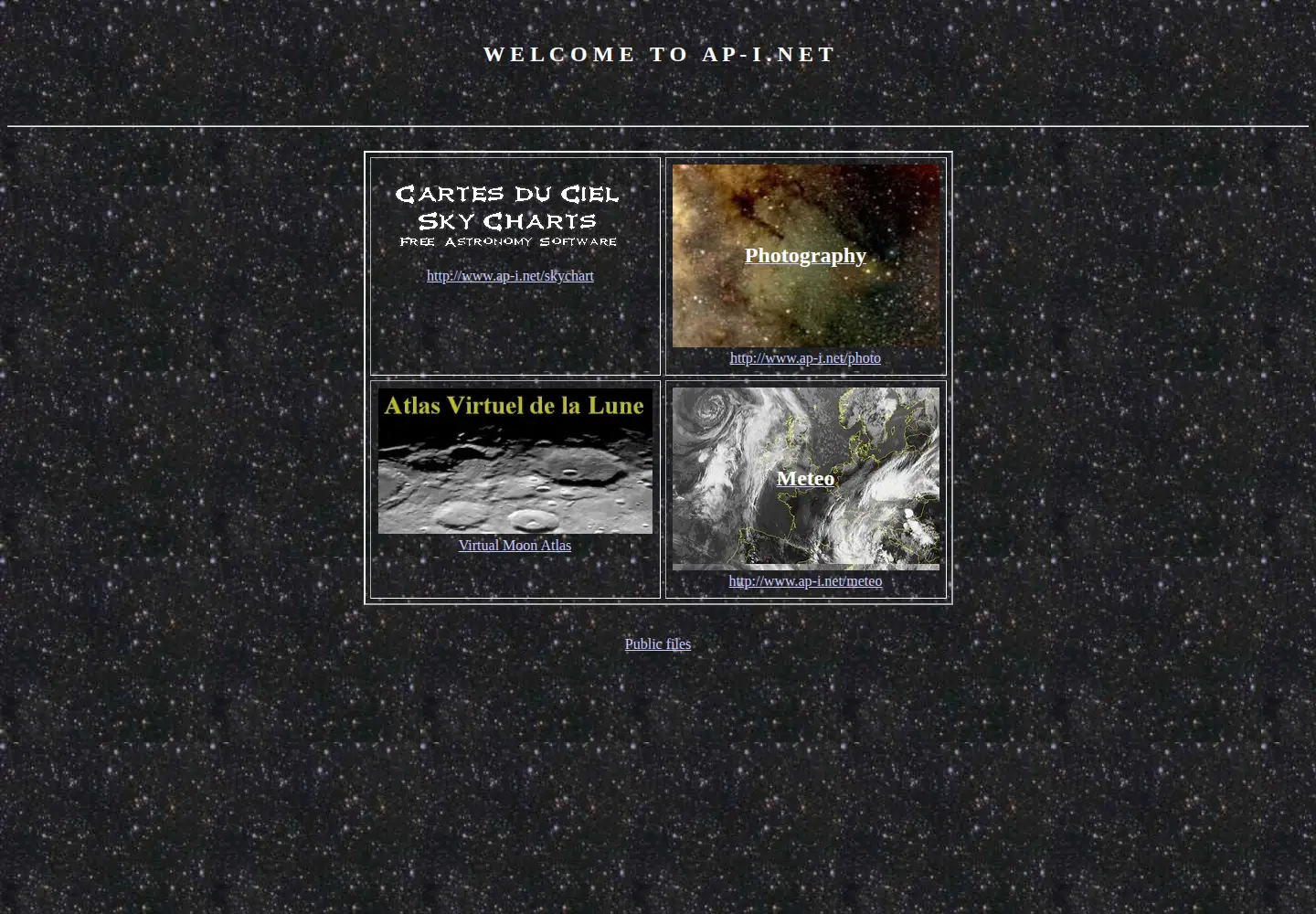 Screenshot of ap-i.net