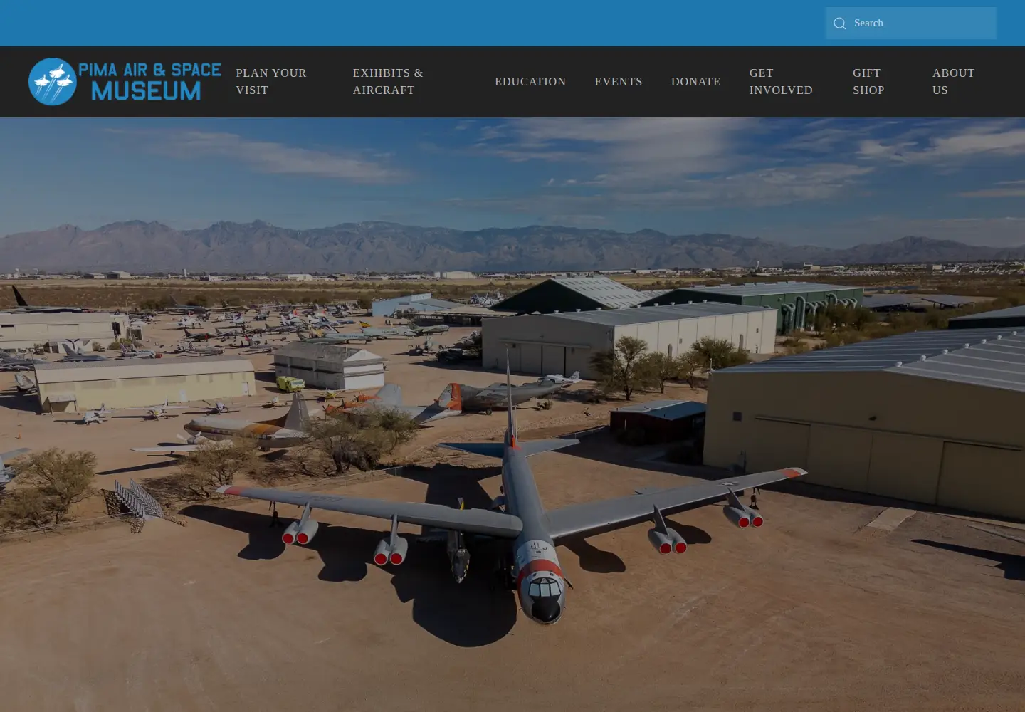 Screenshot of pimaair.org