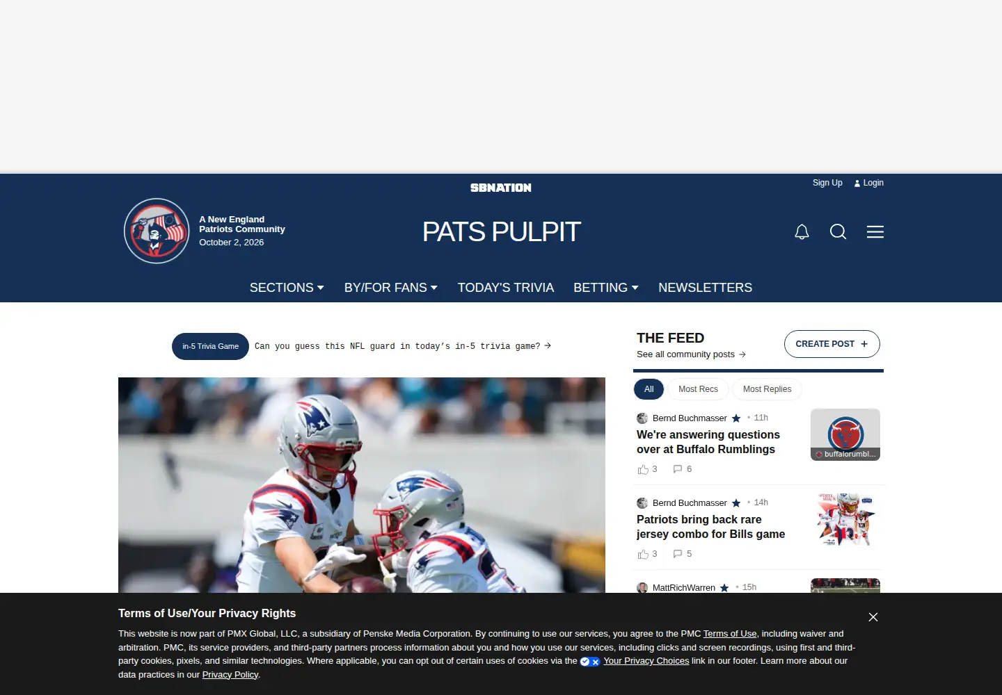 Screenshot of patspulpit.com