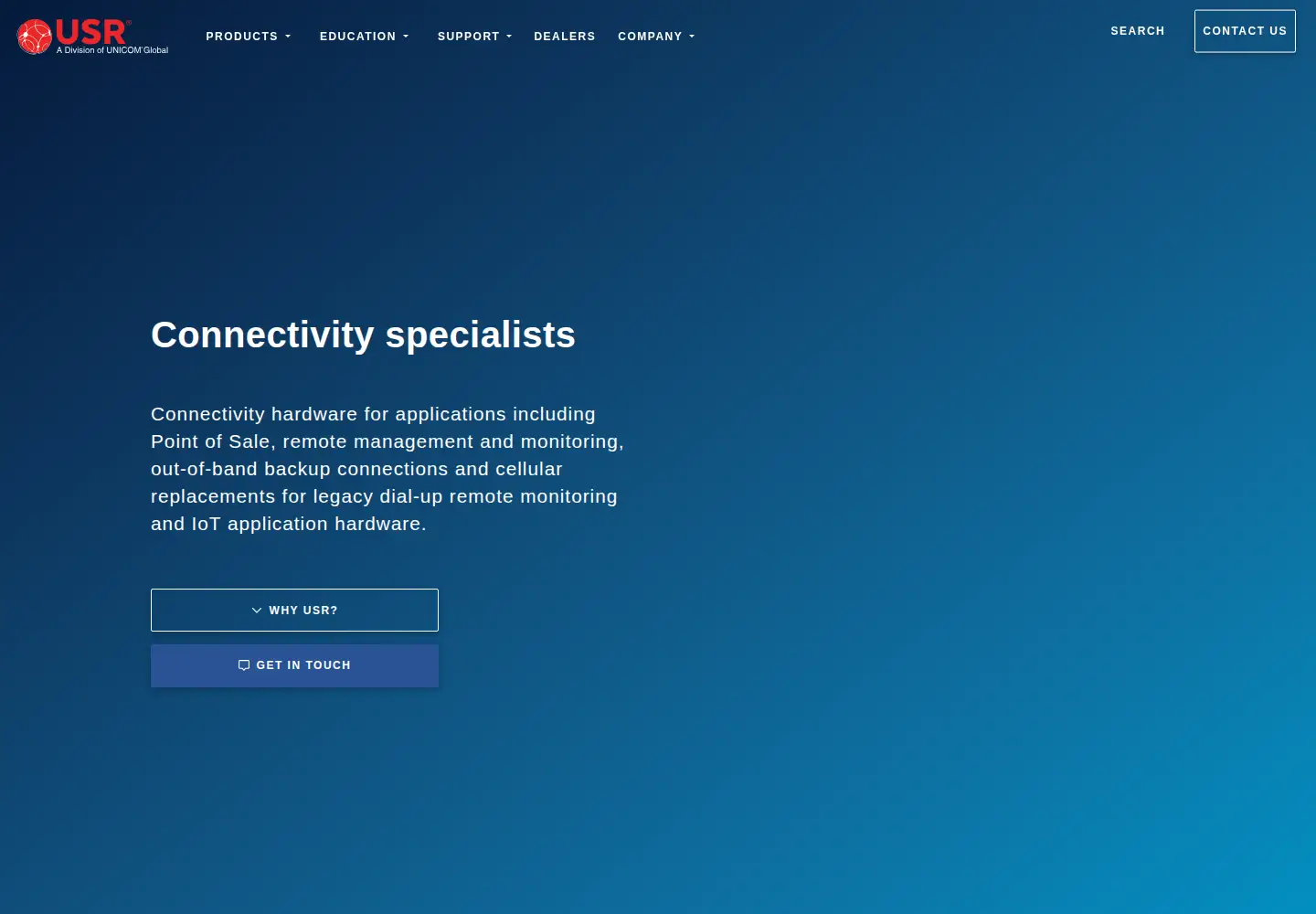 Screenshot of usr.com