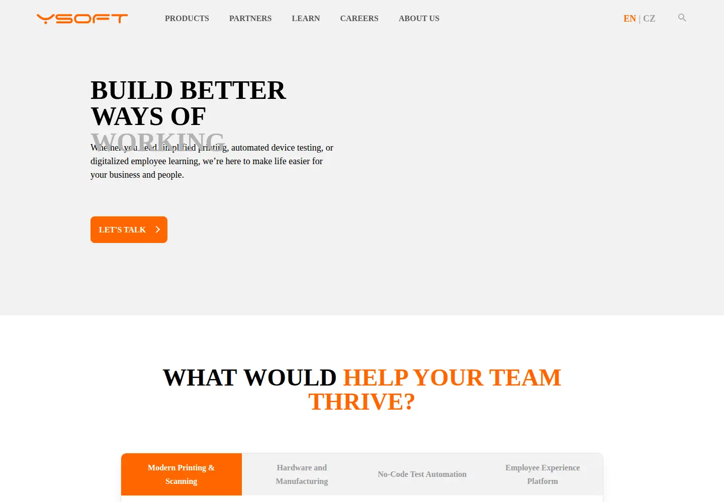Screenshot of ysoft.com