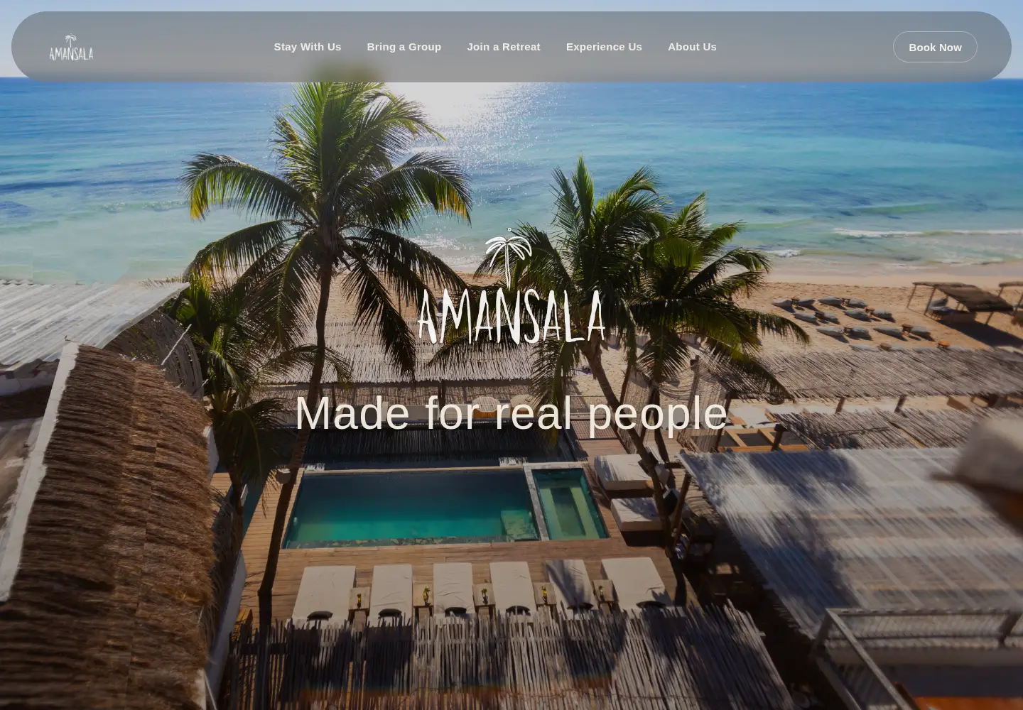 Screenshot of amansala.com