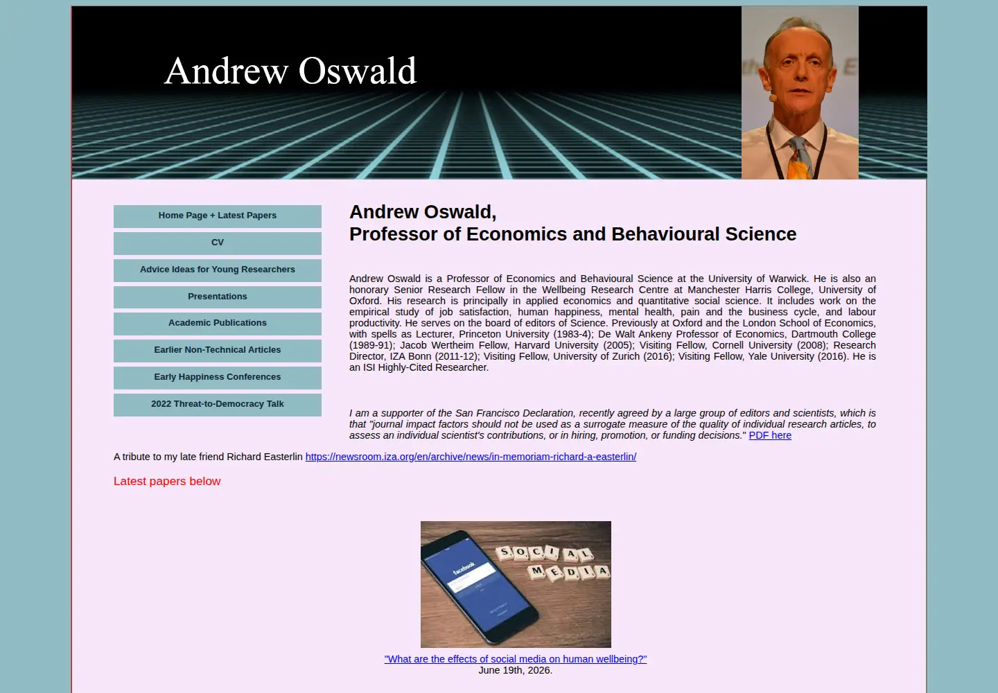 Screenshot of andrewoswald.com