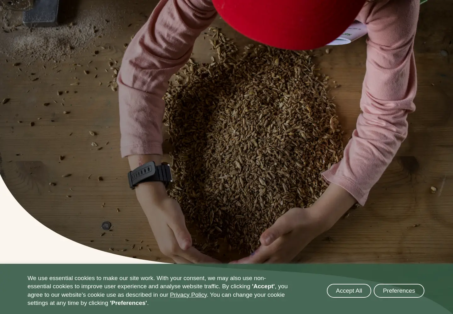 Screenshot of sustainablefoodtrust.org