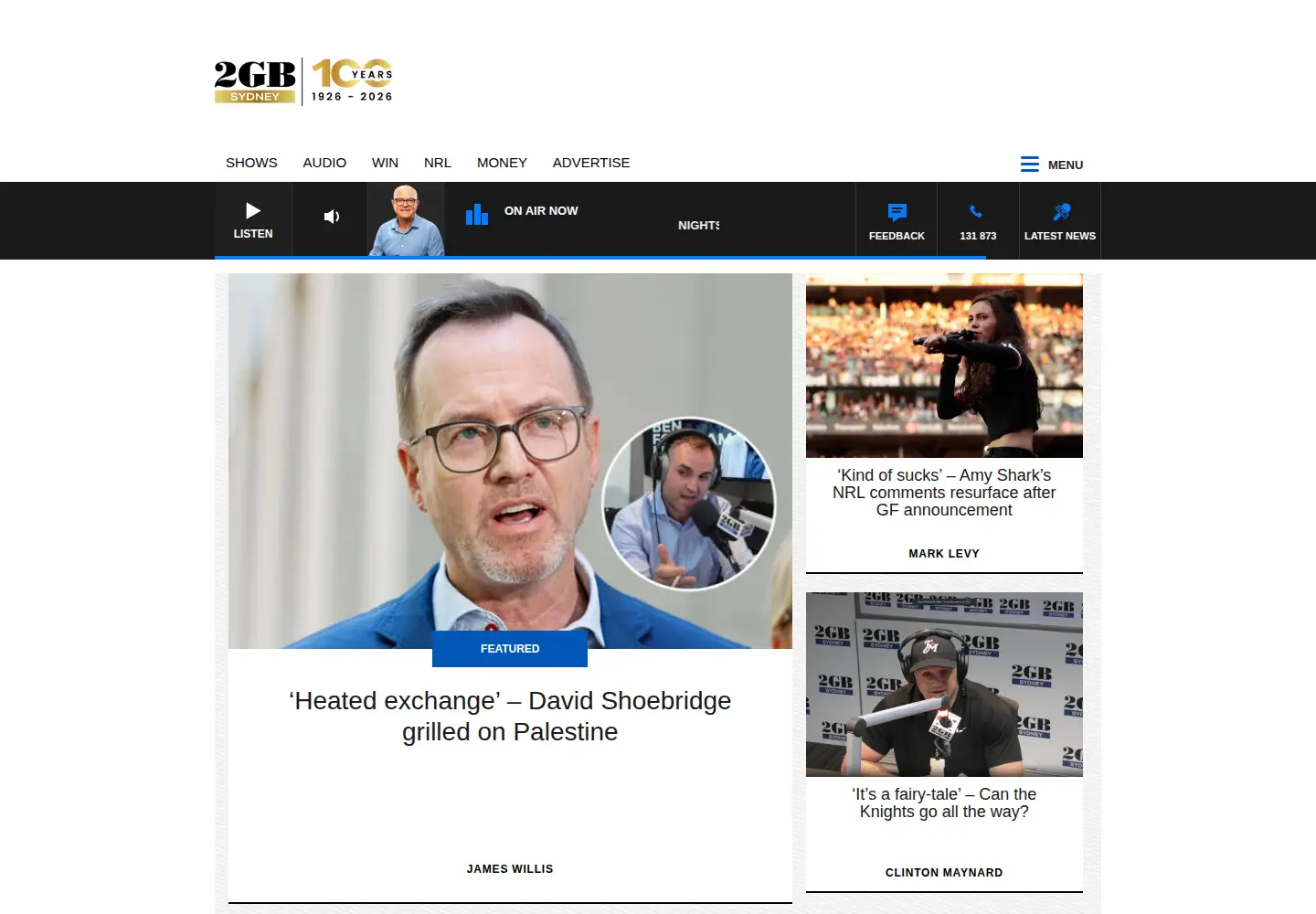 Screenshot of 2gb.com