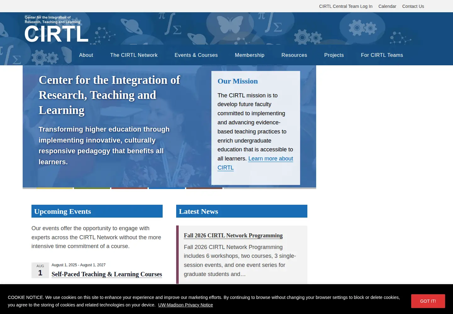 Screenshot of cirtl.net