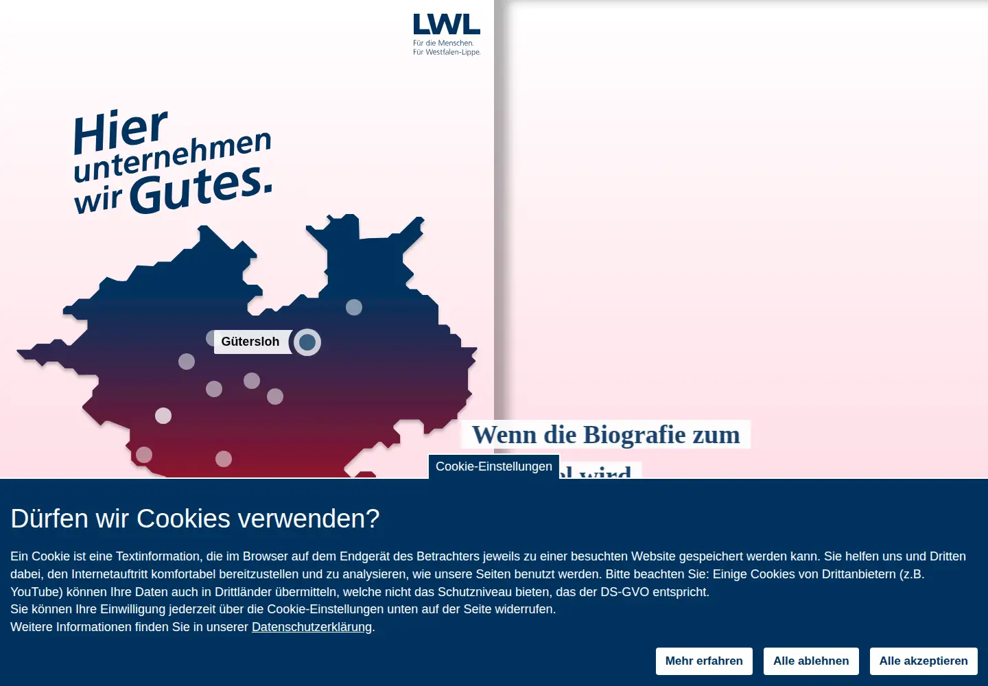 Screenshot of lwl.org