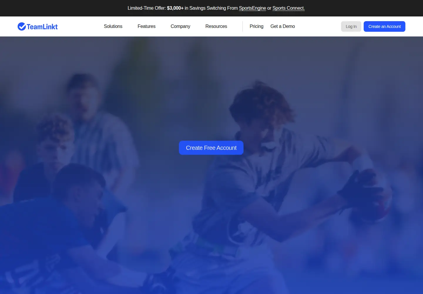 Screenshot of teamlinkt.com