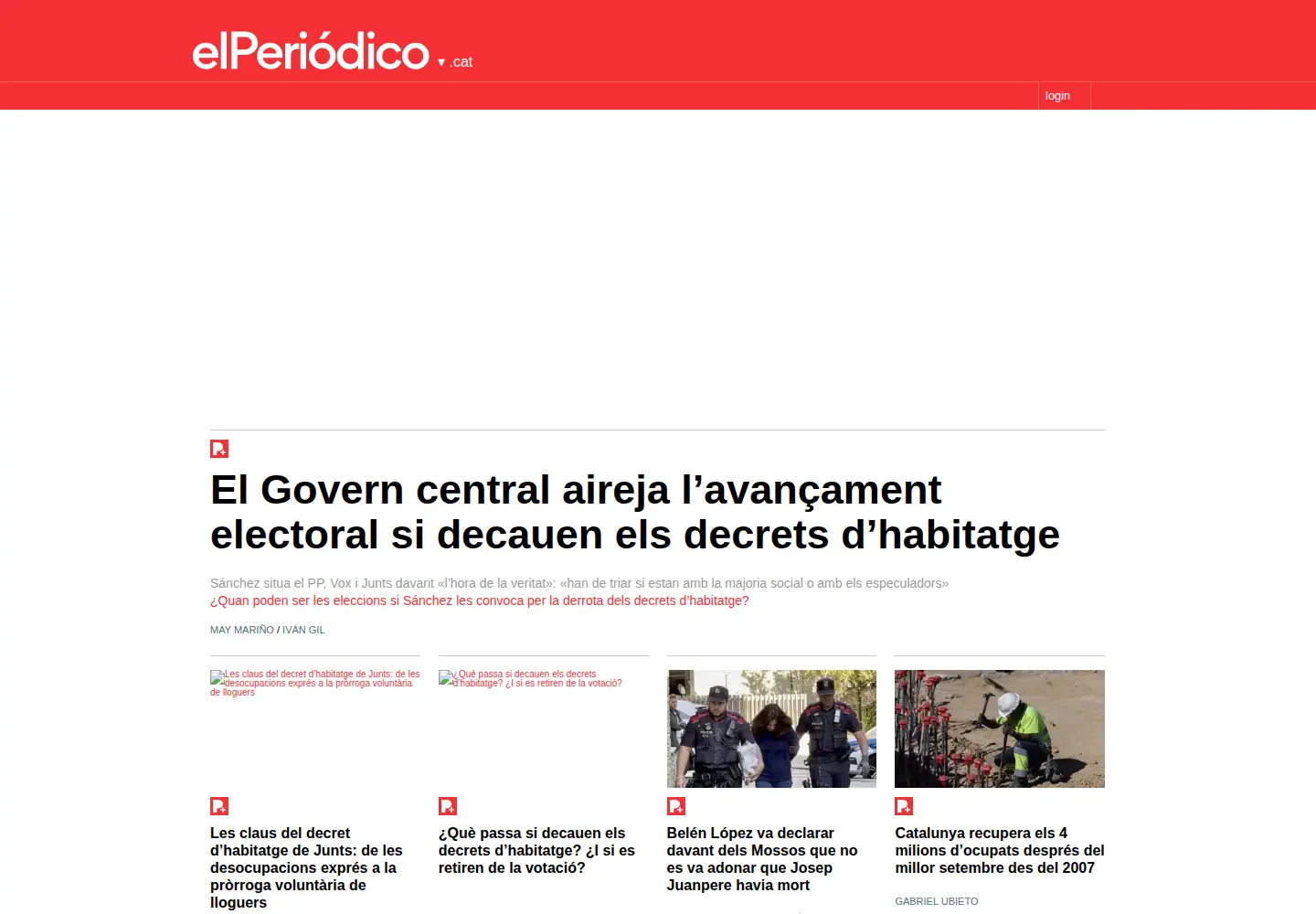 Screenshot of elperiodico.cat