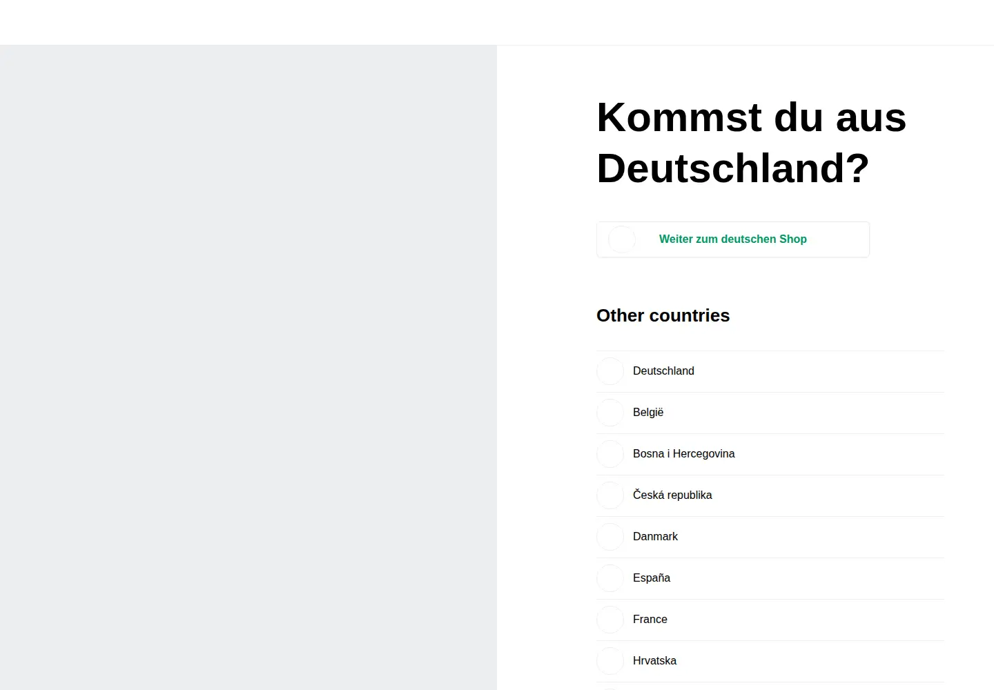 Screenshot of deichmann.com