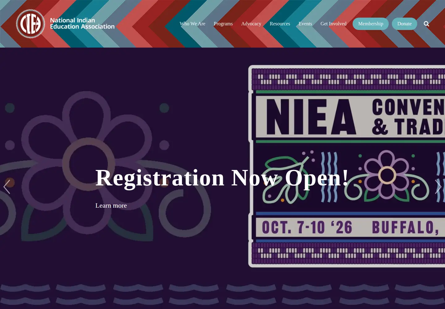 Screenshot of niea.org