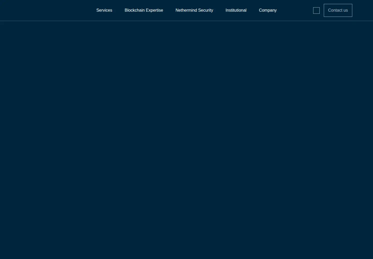 Screenshot of nethermind.io