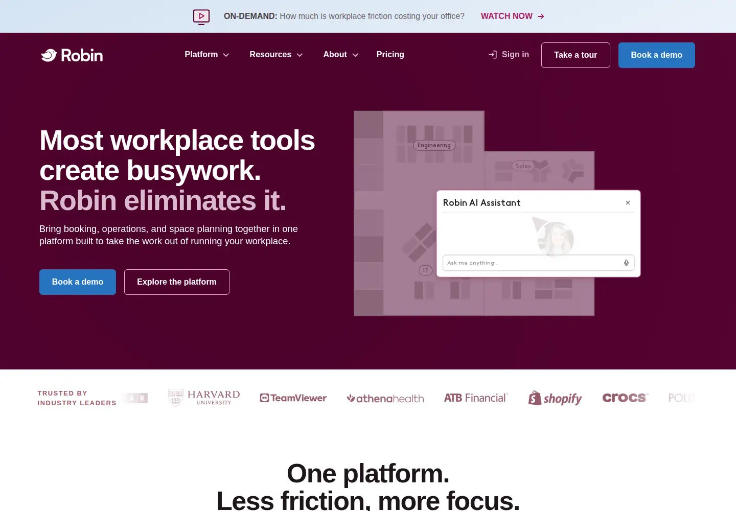 Screenshot of robinpowered.com