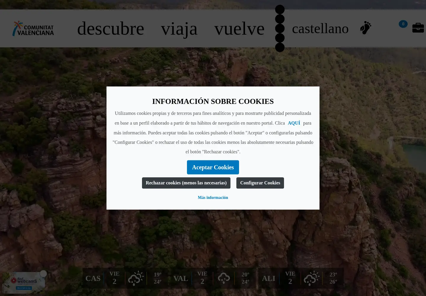 Screenshot of comunitatvalenciana.com