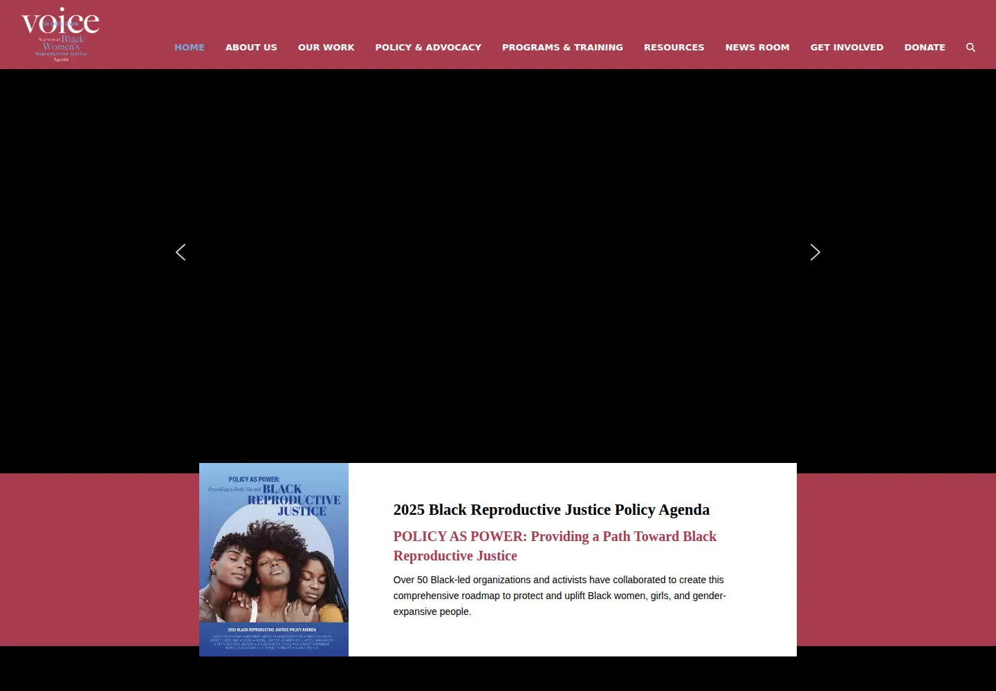 Screenshot of blackrj.org