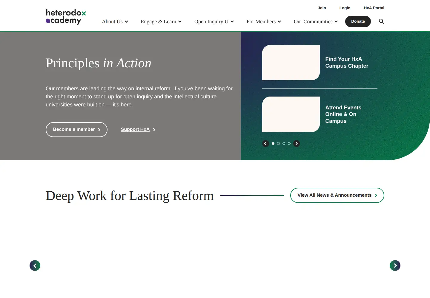 Screenshot of heterodoxacademy.org