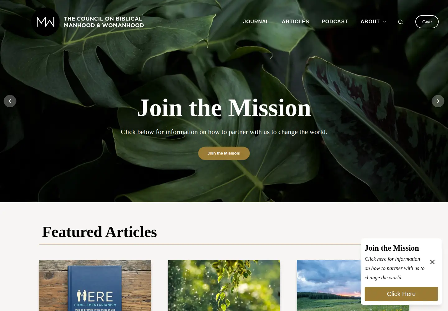 Screenshot of cbmw.org