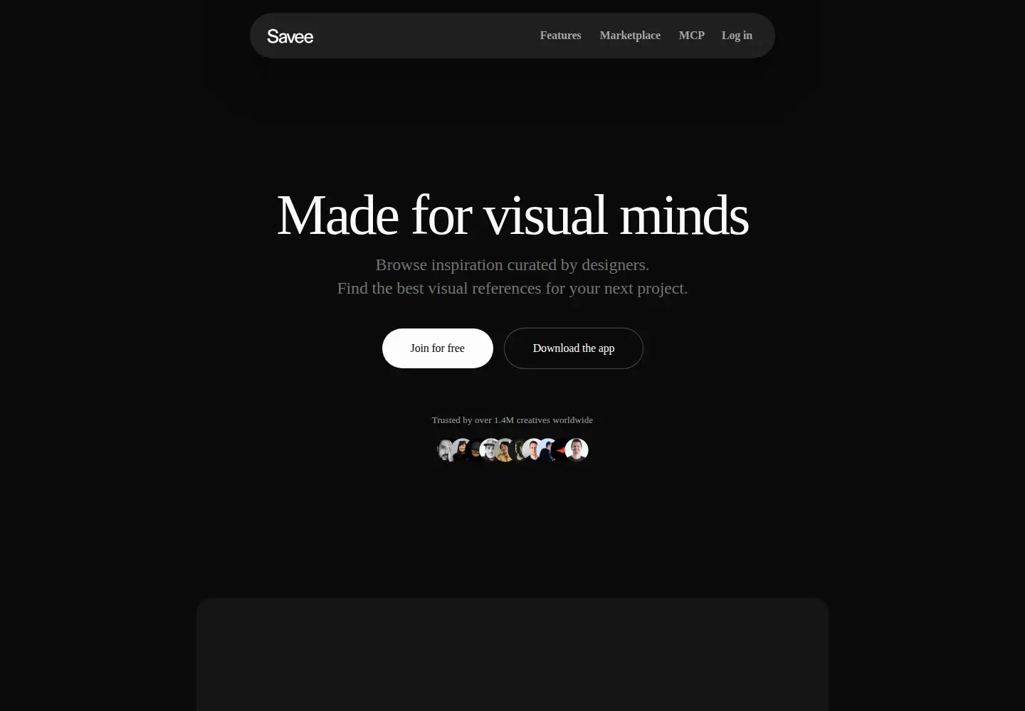 Screenshot of savee.it