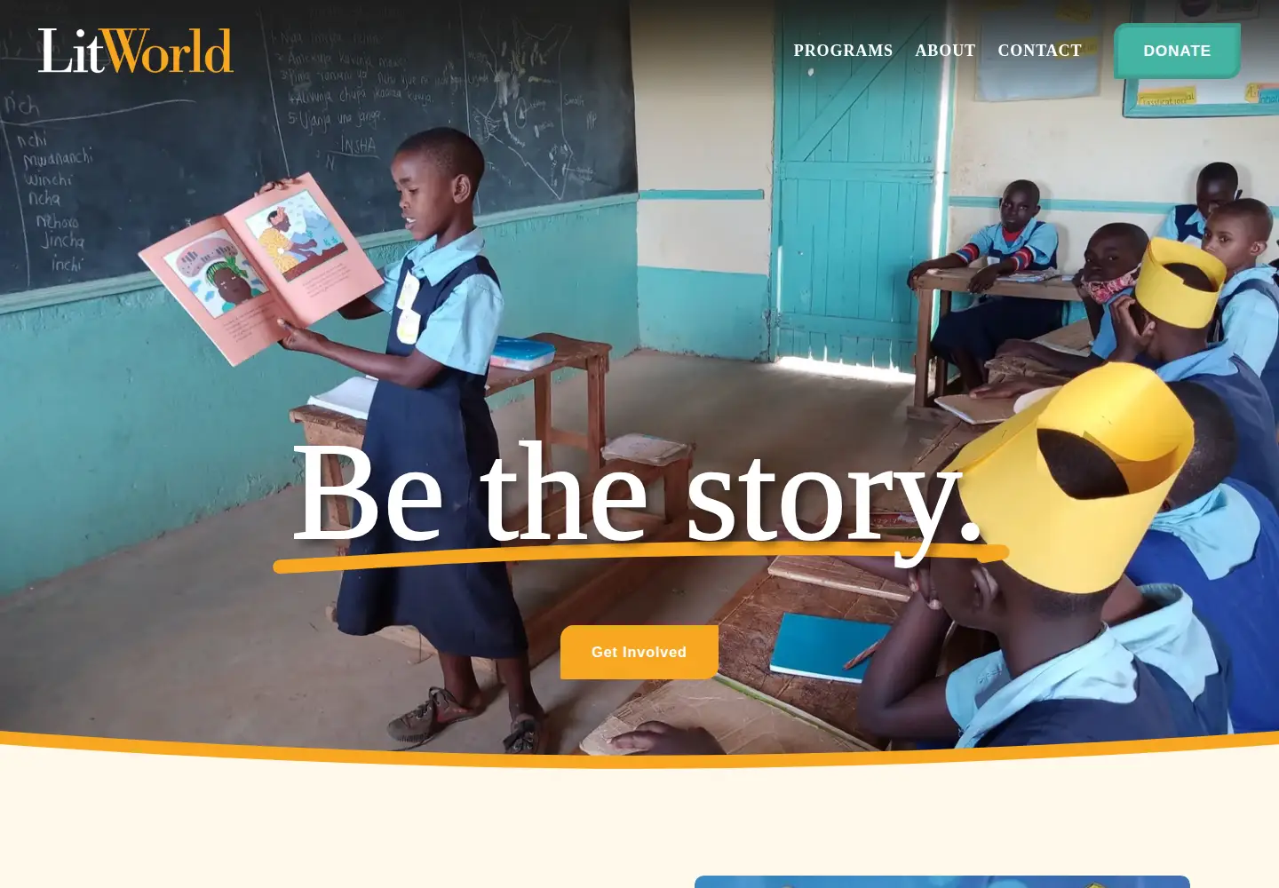 Screenshot of litworld.org