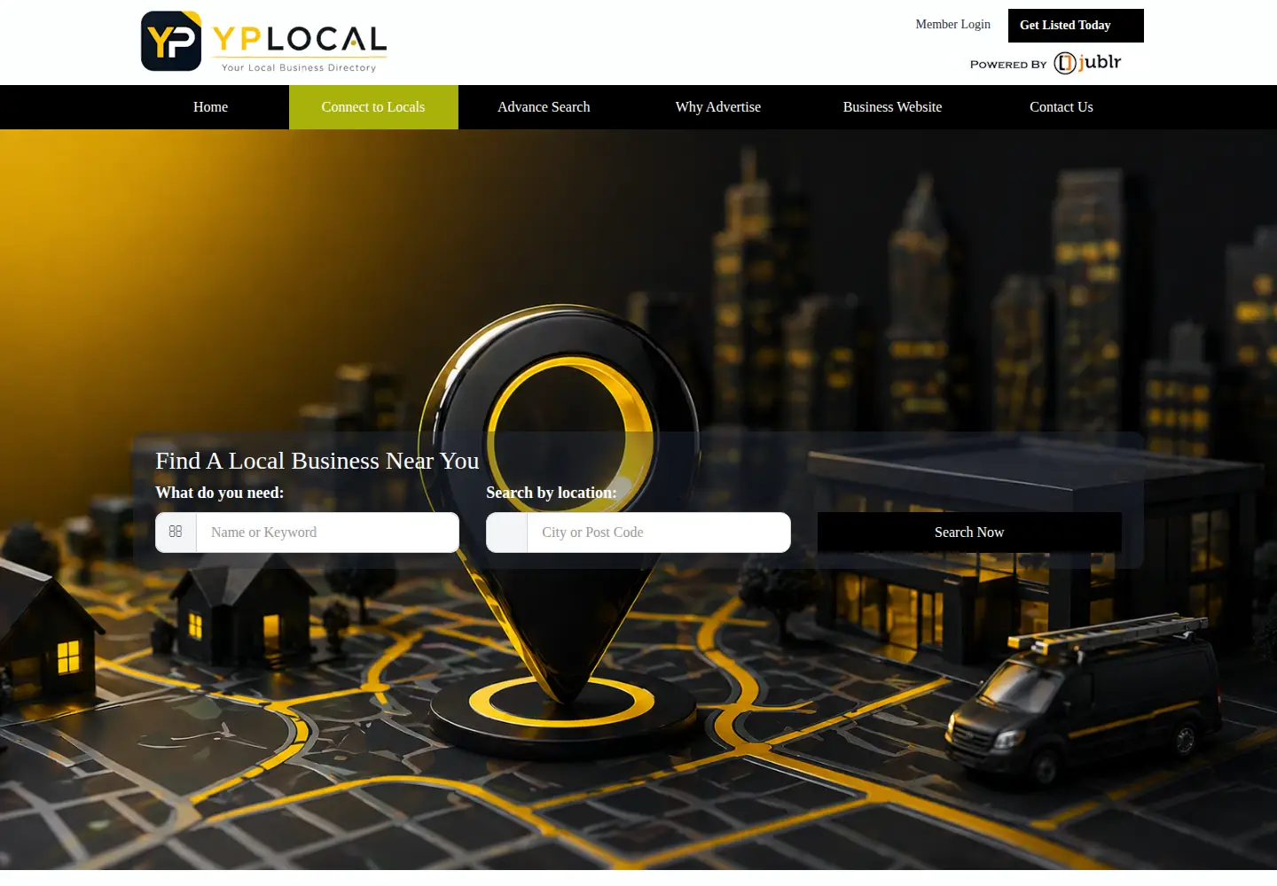 Screenshot of yplocal.com