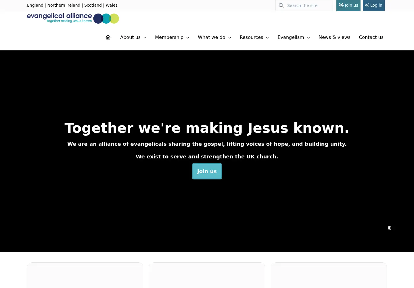 Screenshot of eauk.org