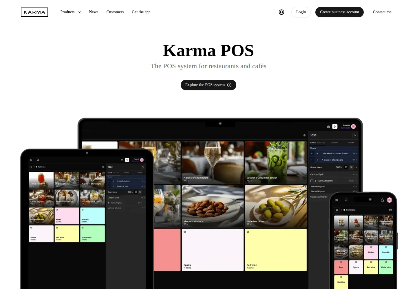 Screenshot of karma.life