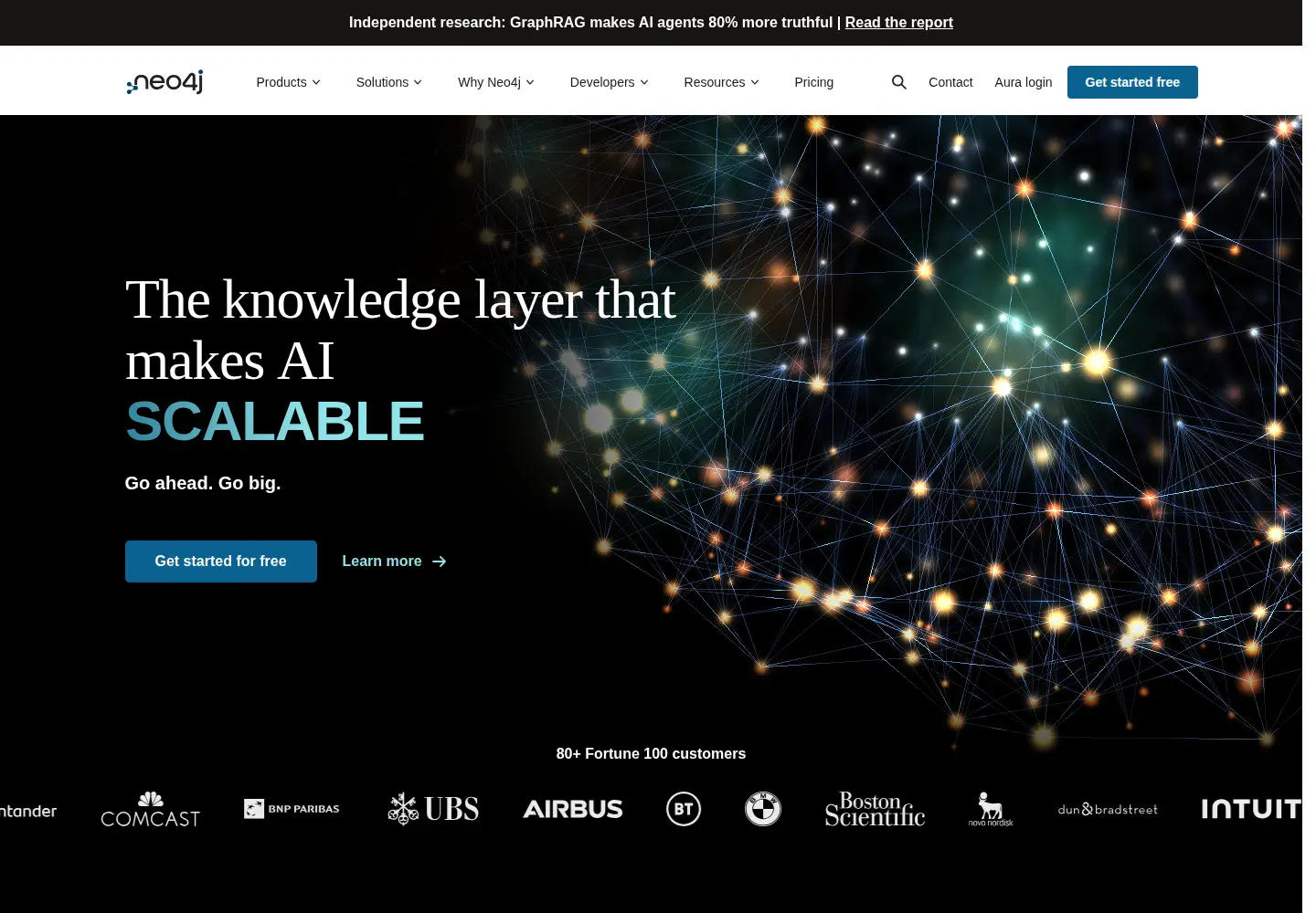 Screenshot of neo4j.org